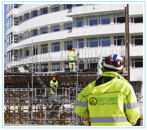 Eastlands Scaffolding Services - Industrial Scaffolding Hire, Manchester & North West. Telephone: 0161 231 1525   Mobile: 07866 536957
